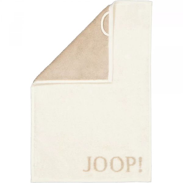 JOOP! Classic - Doubleface 1600 - Farbe: Creme - 36 - Gästetuch 30x50 cm günstig online kaufen