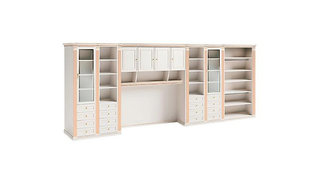 JVmoebel Kleiderschrank Robuster Weißer Kleiderschrank Schlafzimmer Möbel D günstig online kaufen