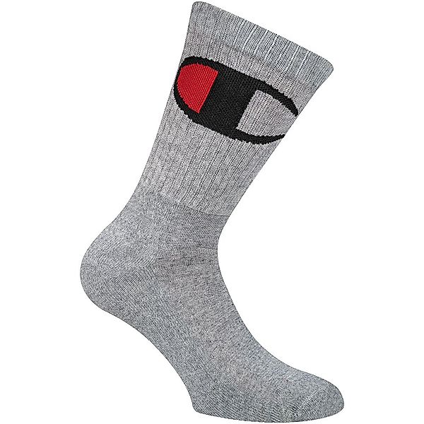 Champion Crew Rochester Logo C Socken EU 43-46 Gray günstig online kaufen