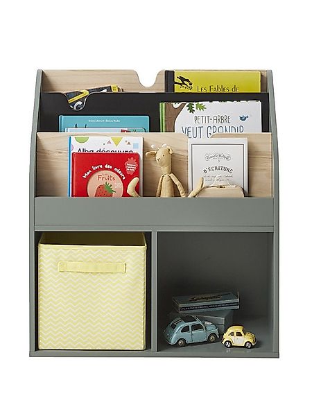 vertbaudet Bücherregal Kinder Bücherregal SCHOOL, 2 Fächer günstig online kaufen