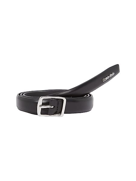 Calvin Klein Ledergürtel SLIM SQUARE BUCKLE günstig online kaufen
