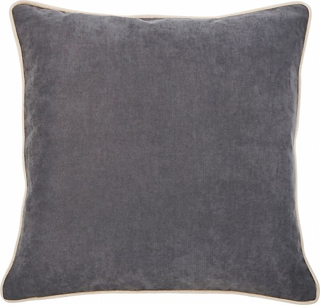 done. Dekokissen "Joy" unifarben, Reißverschluss, Kissenhüle ohne Füllung, günstig online kaufen