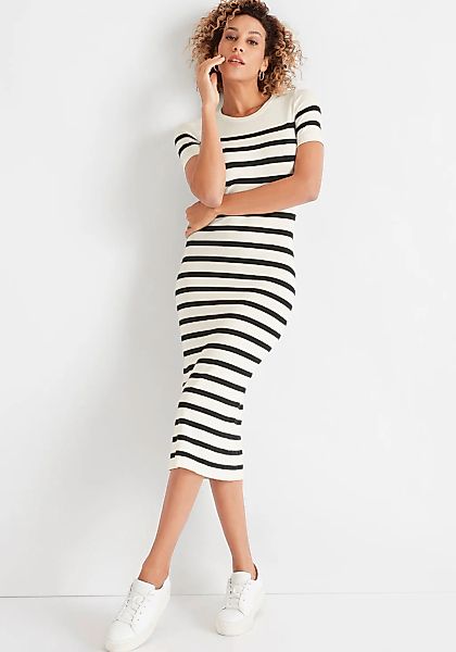 HECHTER PARIS Strickkleid mit Streifen günstig online kaufen