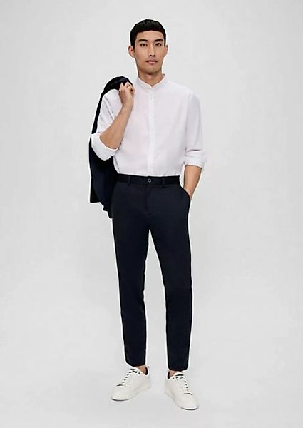 s.Oliver Stoffhose Slim: Karierte Jogg Suit-Hose günstig online kaufen