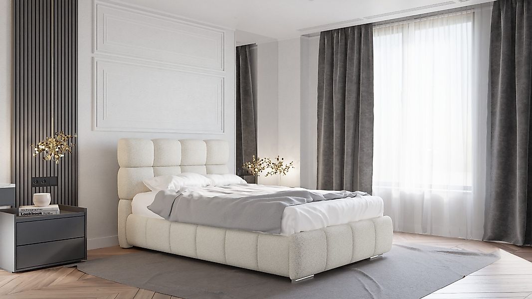 PANDA MÖBEL GmbH Polsterbett BLISS Luxus-Bett günstig online kaufen