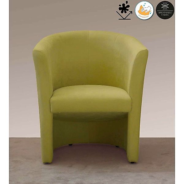 Home affaire Cocktailsessel "Tabby" 1 Stk. tlg. Antifleck-Beschichtung günstig online kaufen