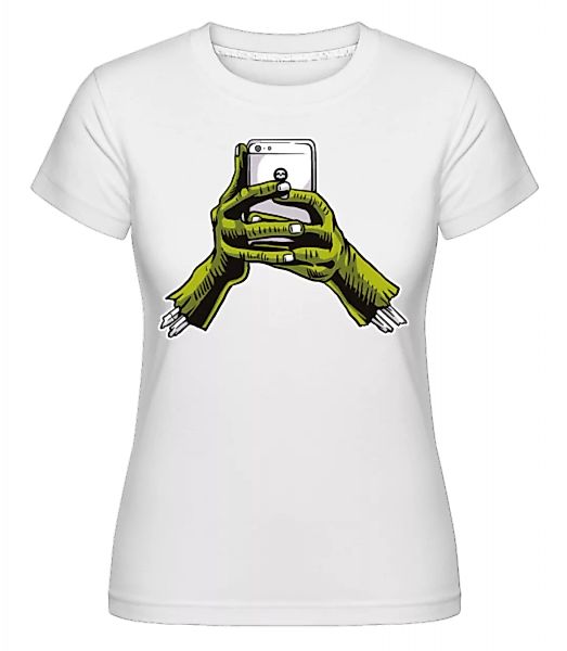 Zombie Phone · Shirtinator Frauen T-Shirt günstig online kaufen