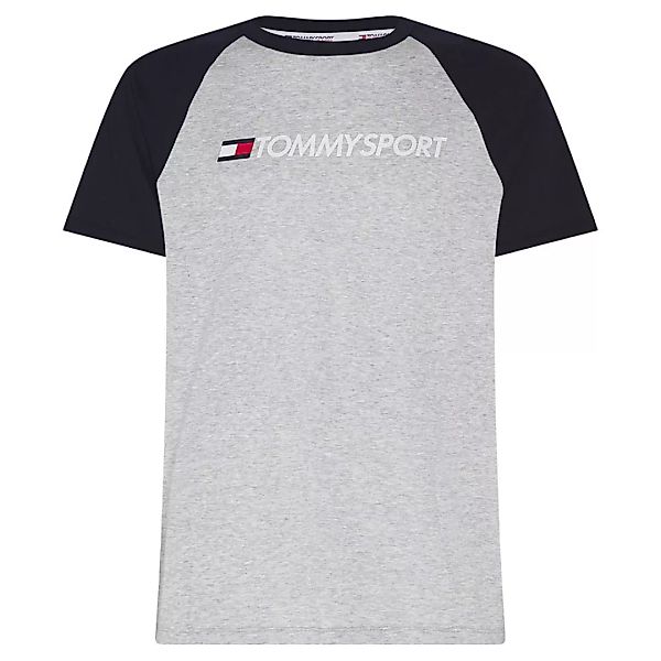 Tommy Hilfiger Sportswear Logo Kurzärmeliges T-shirt S Grey Heather günstig online kaufen