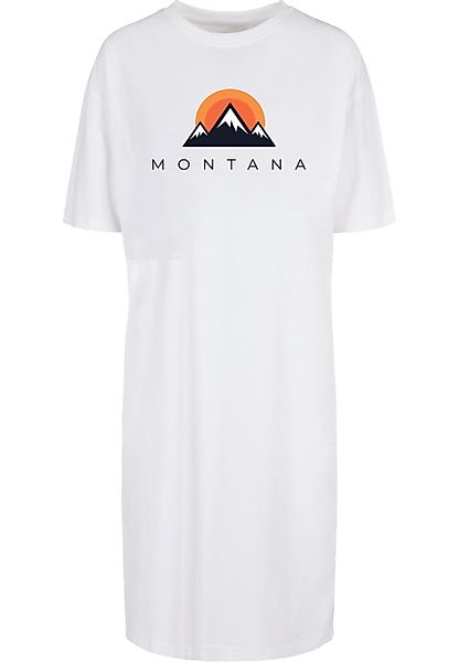 Merchcode Shirtkleid "Merchcode Damen Ladies Montana Organic Oversized Slit günstig online kaufen