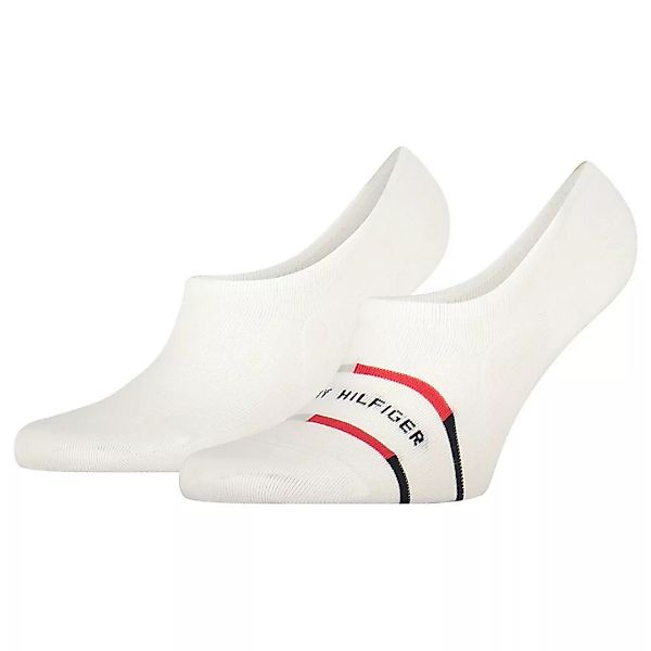 Tommy Hilfiger Breton Stripe Footie Socken 2 Paare EU 39-42 White günstig online kaufen