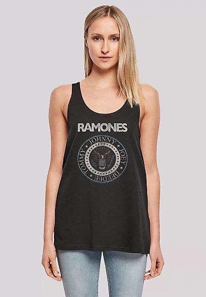F4NT4STIC T-Shirt "Ramones Rock Musik Band Red White And Seal", Premium Qua günstig online kaufen