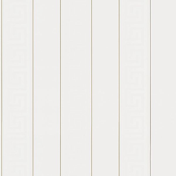 PROFHOME 935241-GU Exklusive Luxus Tapete Streifen glänzend Gold Weiß 7,035 günstig online kaufen