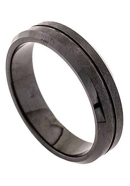 JOBO Fingerring, Edelstahl schwarz beschichtet günstig online kaufen