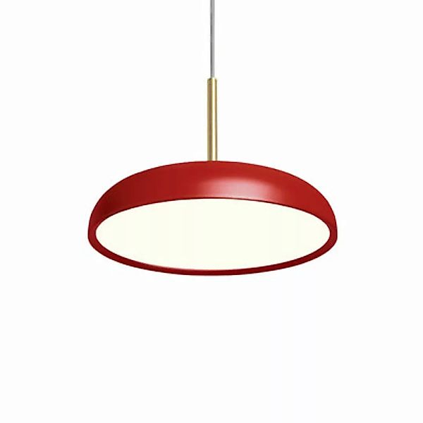 Pendelleuchte Zero Medium LED metall rot / Ø 45 cm - Lumen Center Italia - günstig online kaufen