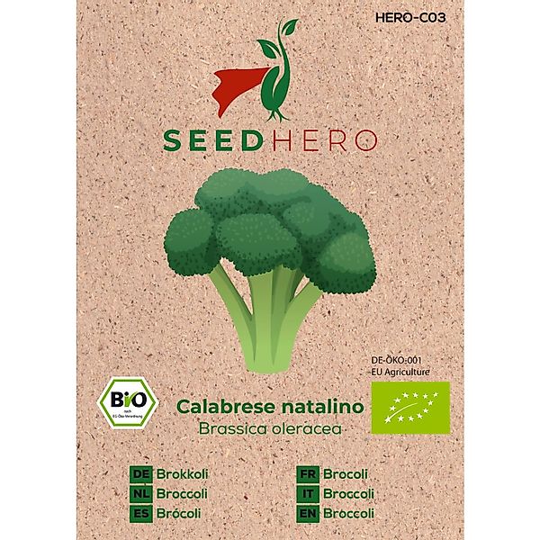 Seedhero BIO Brokkoli Calabrese Natalino Samen günstig online kaufen