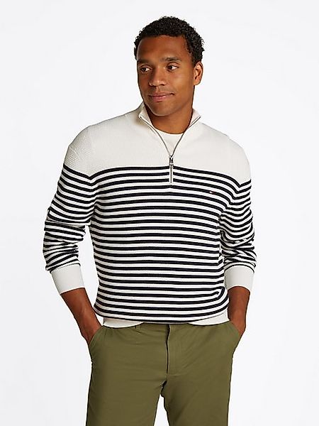 Tommy Hilfiger Troyer RACKING STRUCTURE ZIP MOCK günstig online kaufen