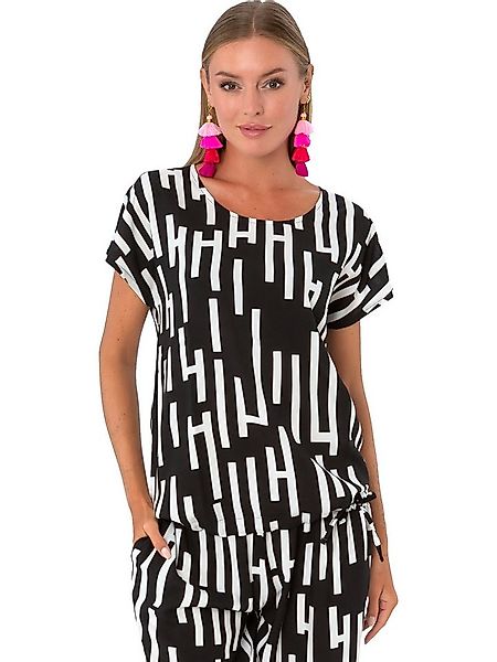 Estefania for woman Blusenshirt 194-1348, im Streifenlook und Rundhalsaussc günstig online kaufen