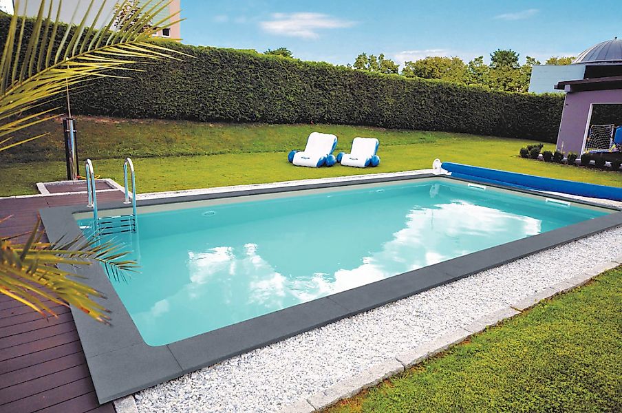 KWAD Schwimmbecken "STYROPORSTEIN POOL ALL INCLUSIVE, BxLxH: 350x700x150 cm günstig online kaufen