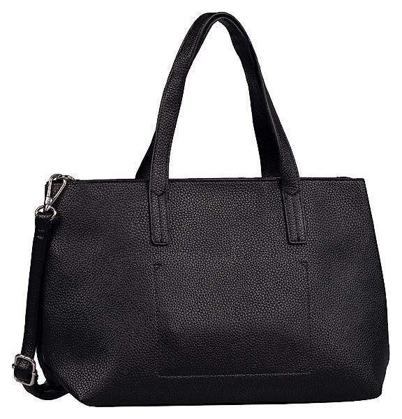 TOM TAILOR Shopper "Marla" aus fein genarbtem Lederimitat außen und weichem günstig online kaufen