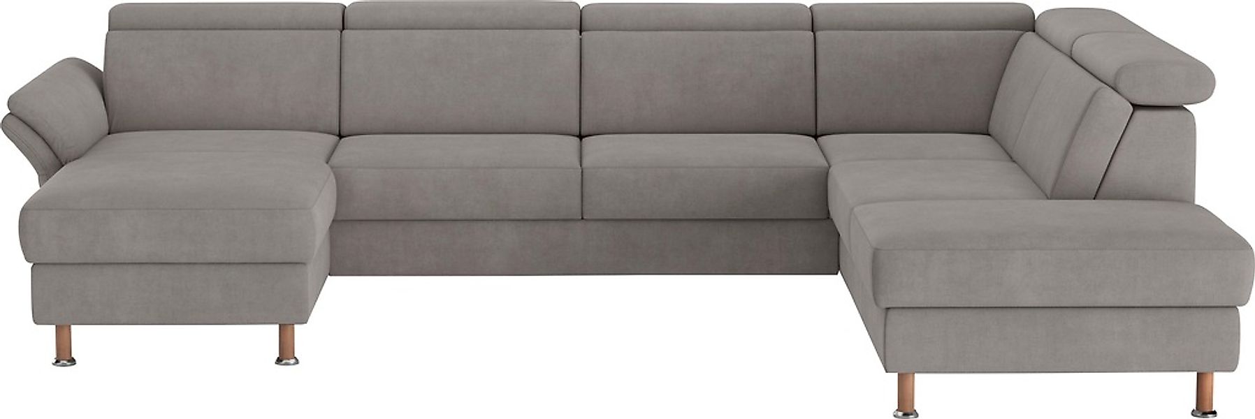 Home affaire Wohnlandschaft "Calypso U-Form" wahlweise mit motorischer Rela günstig online kaufen