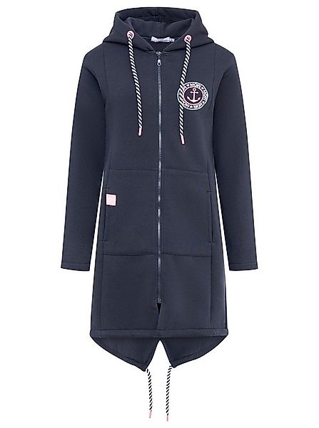 Zwillingsherz Kapuzensweatjacke Hoodiemantel "Meeresglück" günstig online kaufen