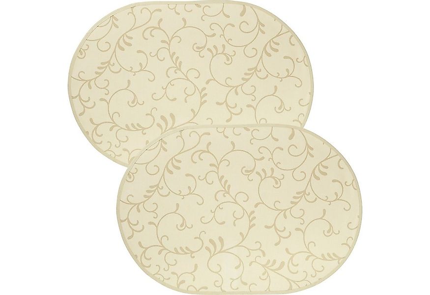 Erwin Müller Platzset Tischset "Essen" 2er-Pack, abwaschbar Ranke günstig online kaufen