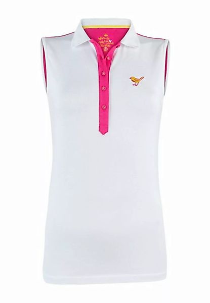 girls golf Poloshirt Girls Golf Polo 'Alexa' Sleeveless Weiß Damen L günstig online kaufen
