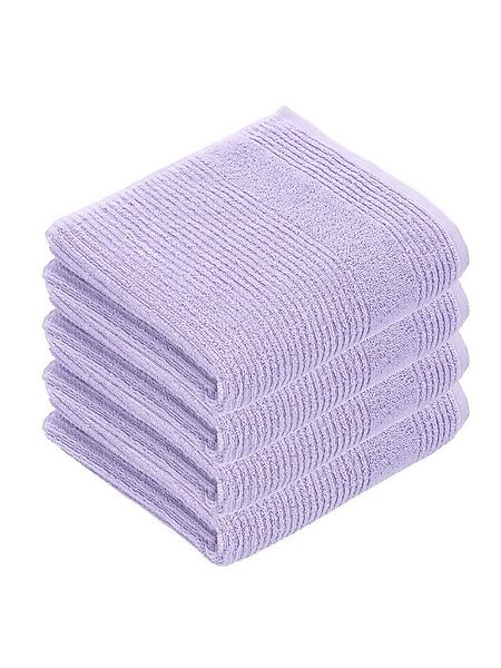 Vossen Handtücher 4er Pack Handtuch 50 x 100 cm Tomorrow, Frottier (Spar-Se günstig online kaufen