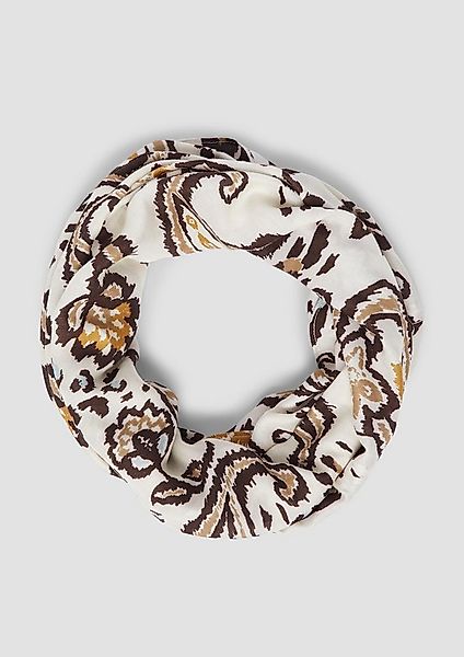 s.Oliver Loop Snood, Loop-Schal mit floralem Print günstig online kaufen