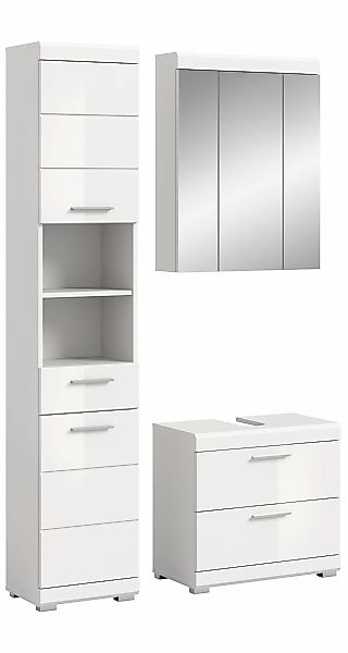 welltime Badmöbel-Set "Siena, 3 teilig, bestehend aus:" Set, TOPSELLER, 3 S günstig online kaufen