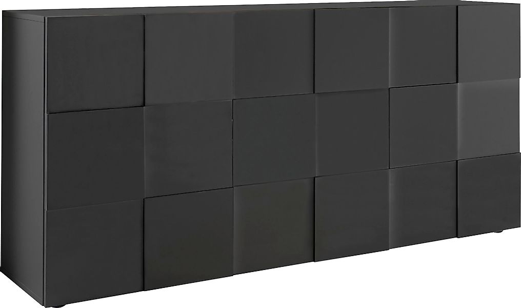 INOSIGN Sideboard »Dama Breite 181, Kommode 3 Türen, Anrichte« Front in 3D- günstig online kaufen