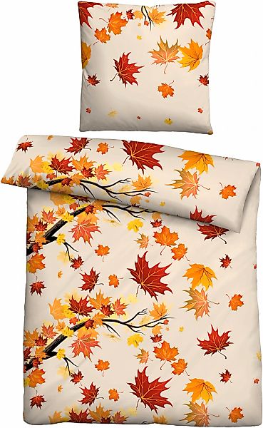 Castell - Markenbettwäsche Bettwäsche "0351122" 2 Stk. Poly-Cotton, wohlig günstig online kaufen