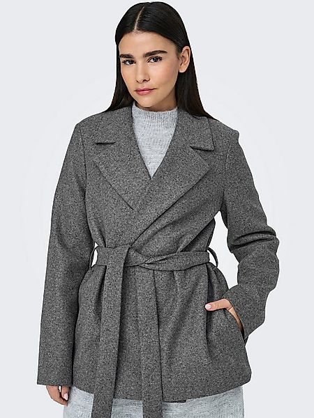 ONLY Kurzmantel ONLALVILDA LIFE SHORT WRAP COAT OTW Kunstfaser günstig online kaufen