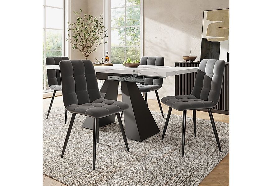 Flieks Essgruppe, (Set, 5-tlg., Tisch mit 4 Stühlen, klapper Tischplatte 99 günstig online kaufen