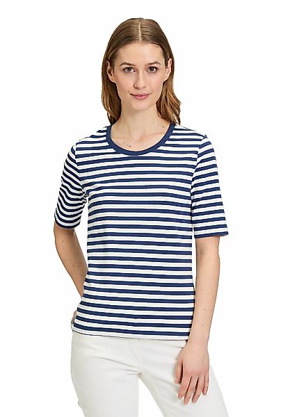 Betty Barclay Kurzarmshirt "Damen Basic Shirt mit Streifen" 1 Stk. tlg. Mat günstig online kaufen