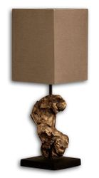 Levandeo® Nachttischlampe, Lampe Tischlampe aus Holz günstig online kaufen
