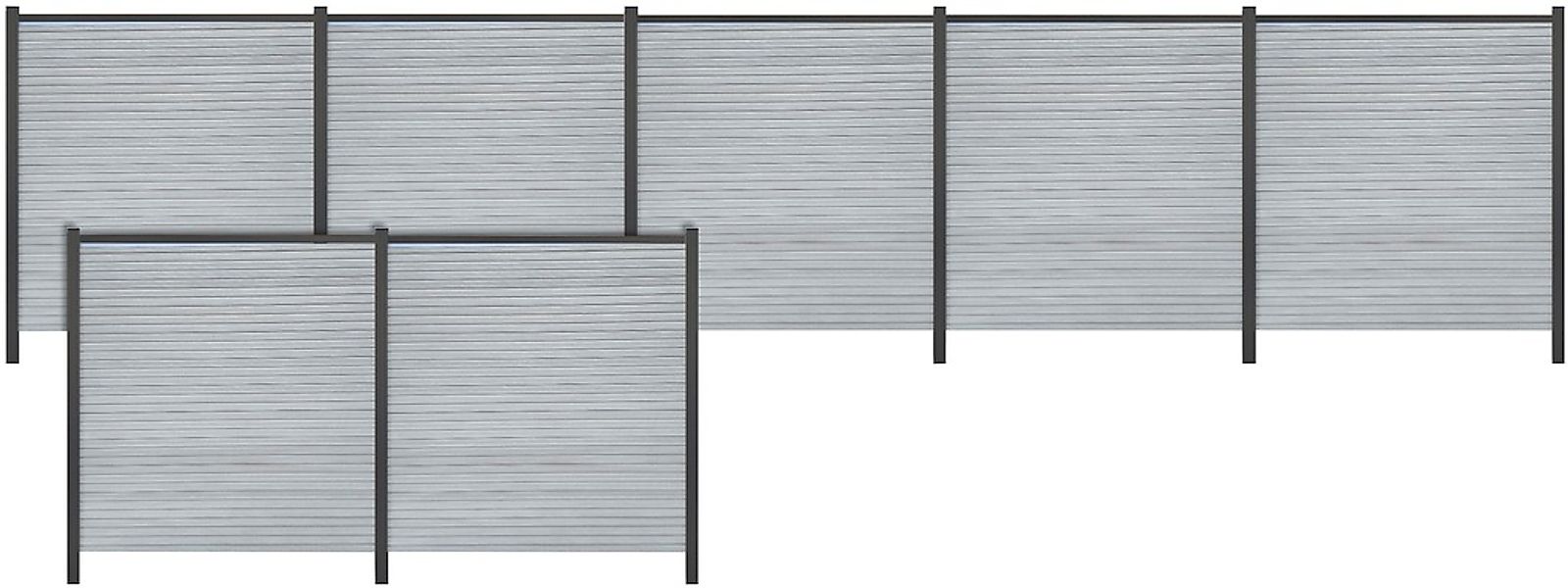 Tetzner & Jentzsch Sichtschutzelement "WARREN 5" pflegeleicht, coextrudiert günstig online kaufen