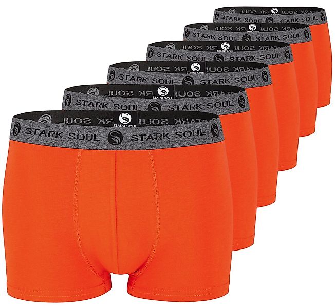 Stark Soul® Boxershorts Herren Boxershorts, Hipster im 6er Pack, Baumwoll-U günstig online kaufen