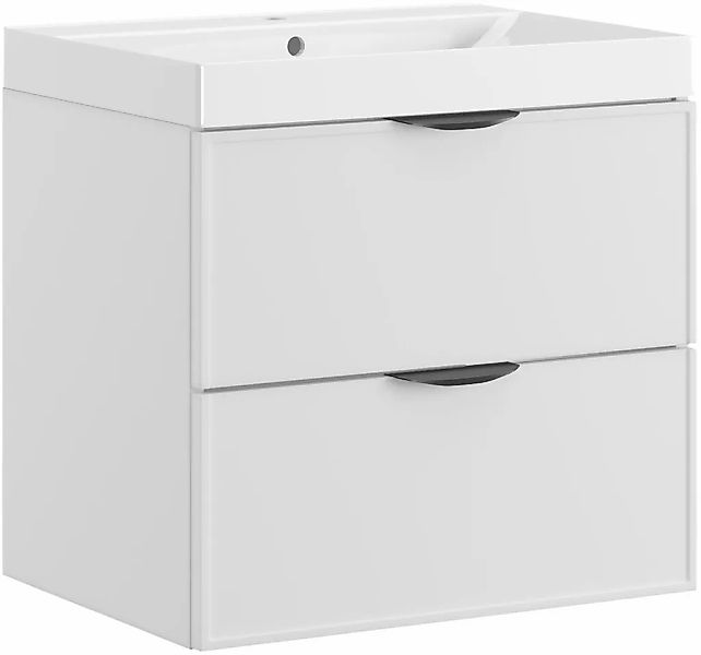 welltime Waschtisch "FLOW SIMPLE mit Waschbecken, Breite 60 oder 80cm, mode günstig online kaufen