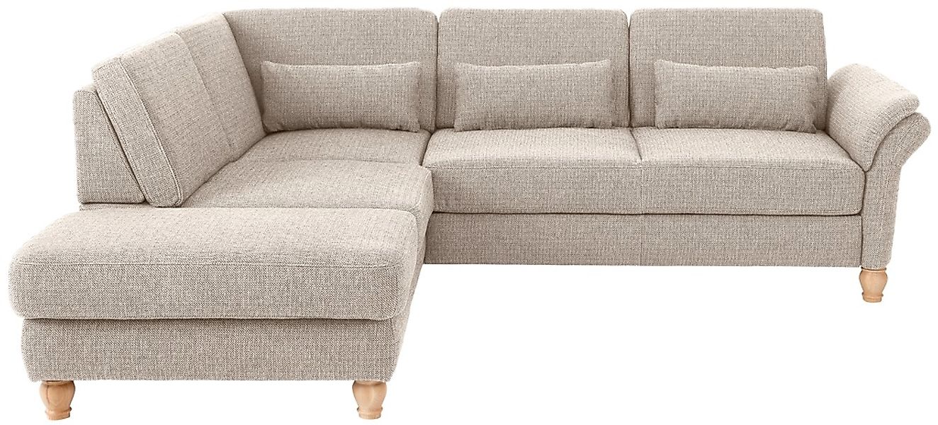 Home affaire Ecksofa »Palace L-Form« incl. Sitztiefenverstellung, wahlweise günstig online kaufen