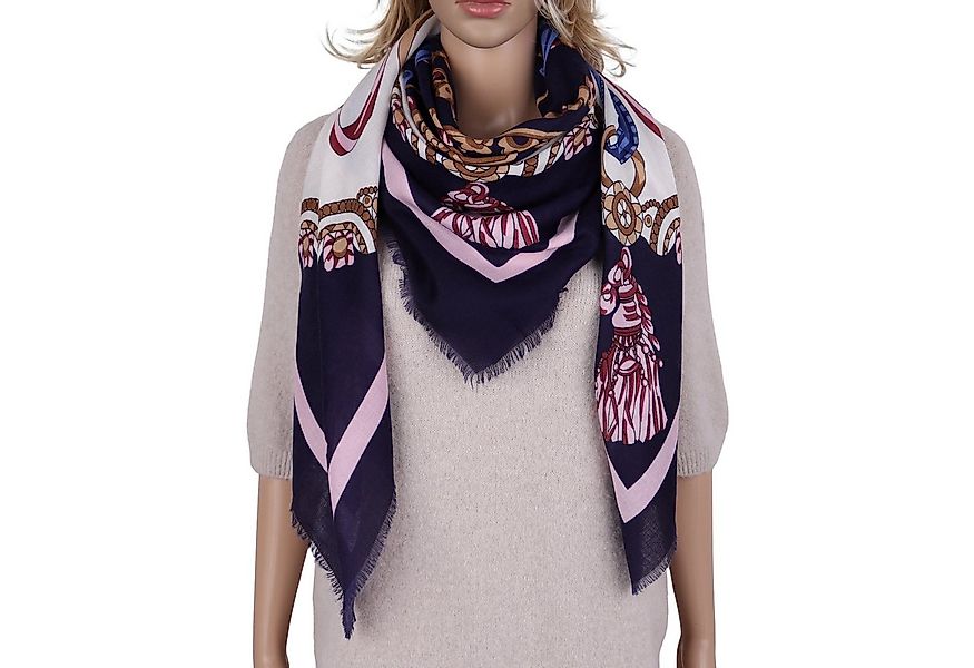 MIRROSI Dreieckstuch weicher Quadratisches Tuch 130x130cm leicht Frühling S günstig online kaufen