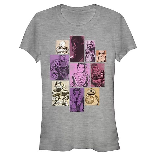 Star Wars - The Force Awakens - Gruppe Collage - Frauen T-Shirt günstig online kaufen