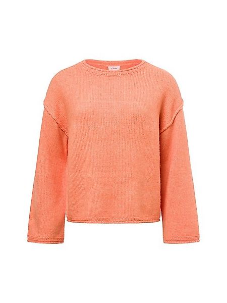 s.Oliver Strickpullover Strickpullover mit weiten Ärmeln im Relaxed Fit günstig online kaufen