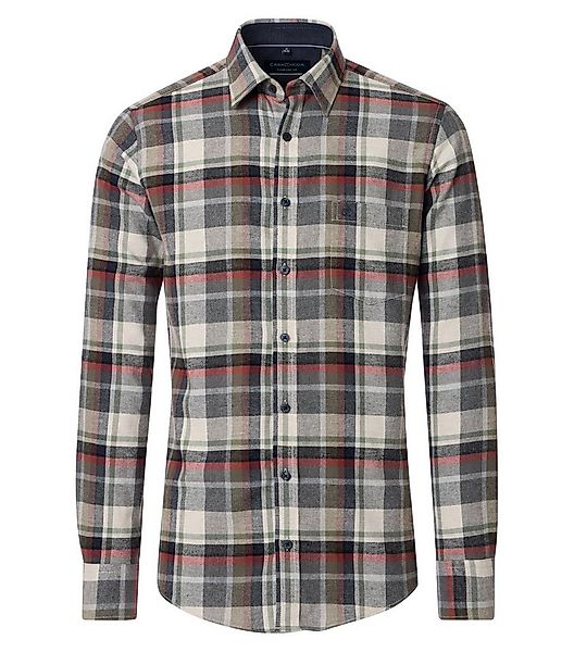 CASAMODA Langarmhemd CASAMODA Freizeithemd kariert günstig online kaufen