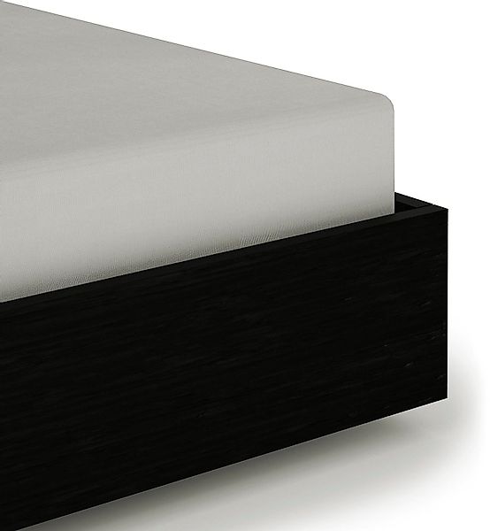 Heckett and Lane Spannbettlaken Elementi, Mako-Satin, günstig online kaufen