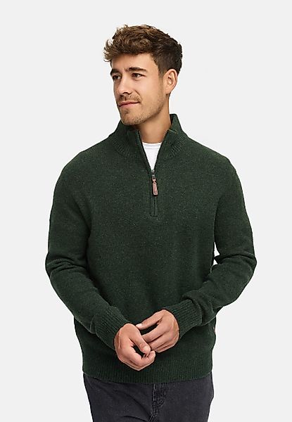Indicode Strickpullover INTrax Half Zip Bequemer günstig online kaufen