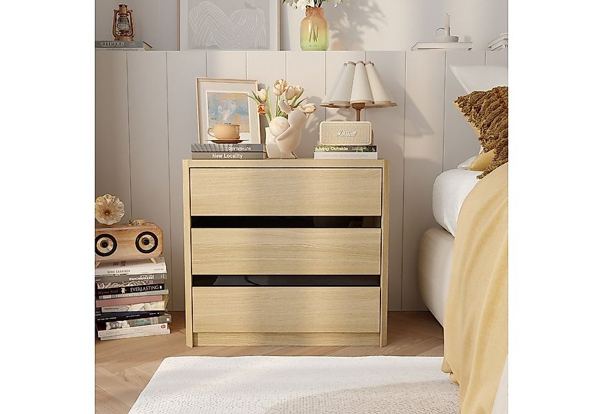 FUFU&GAGA Nachttisch 3 Schubladen Nachttisch günstig online kaufen