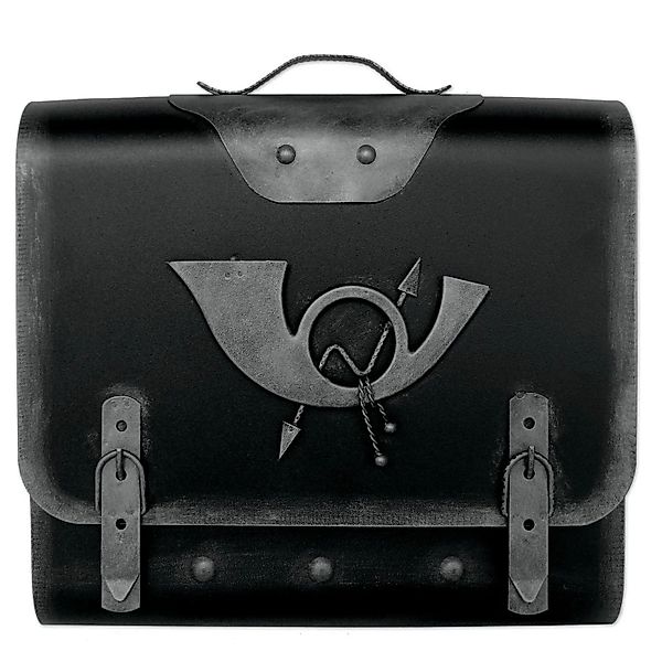 HMF 511-09 Briefkasten Alter Schulranzen Posthorn PH3 40 x 40 x 9 cm Silber günstig online kaufen