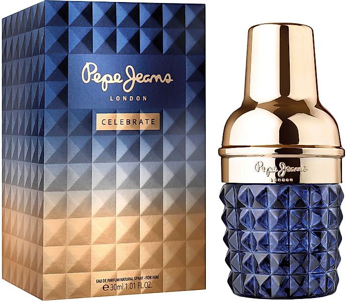 Pepe Jeans Eau de Parfum CELEBRATE for HIM EDP, mit Kakaoextrakt günstig online kaufen