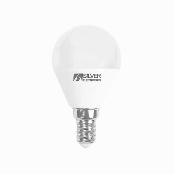 Kugelförmige Led-glühbirne Silver Electronics Esferica 960714 E14 7w günstig online kaufen